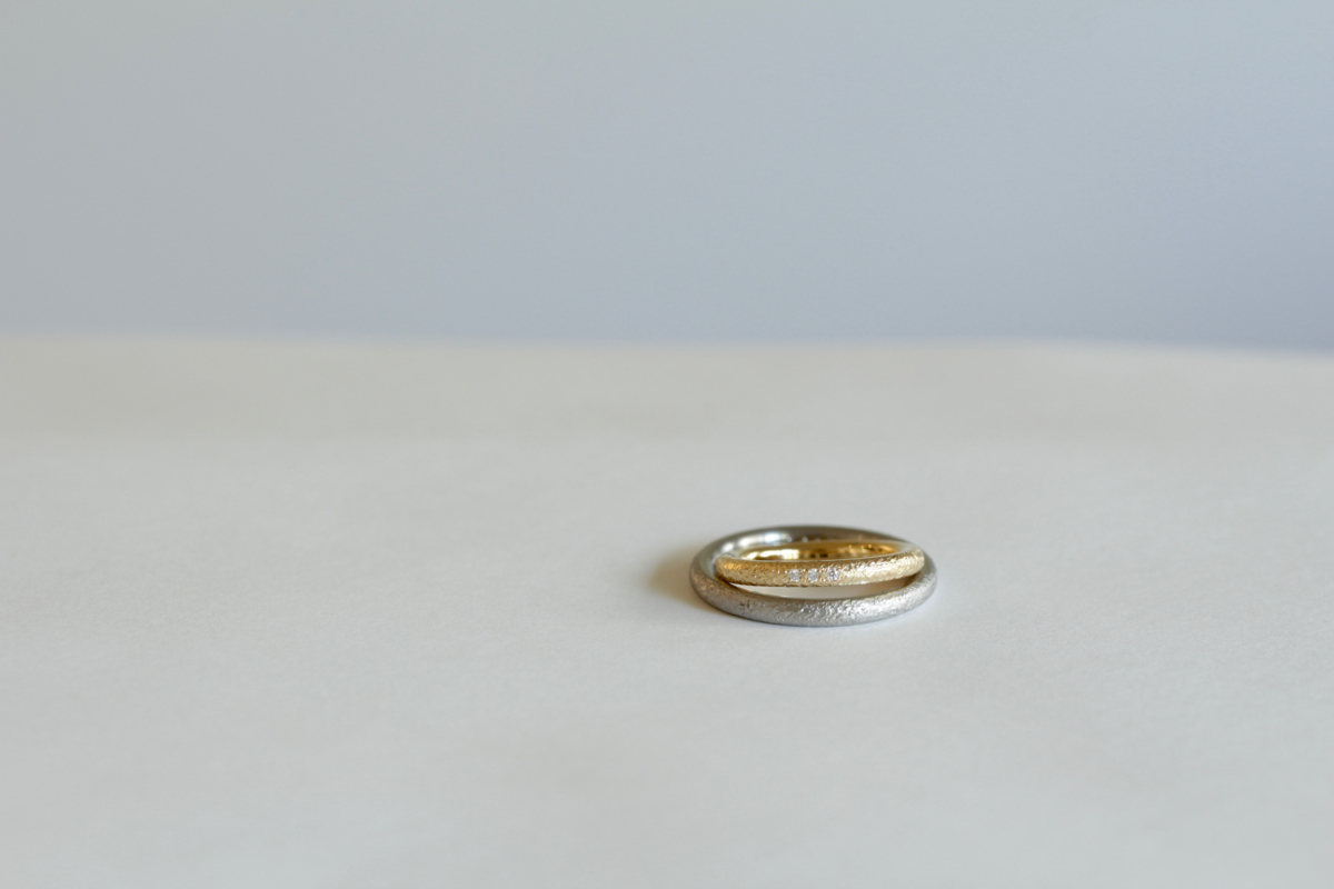 ドーナツ結婚指輪