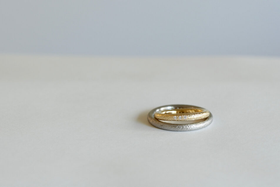 ドーナツ結婚指輪