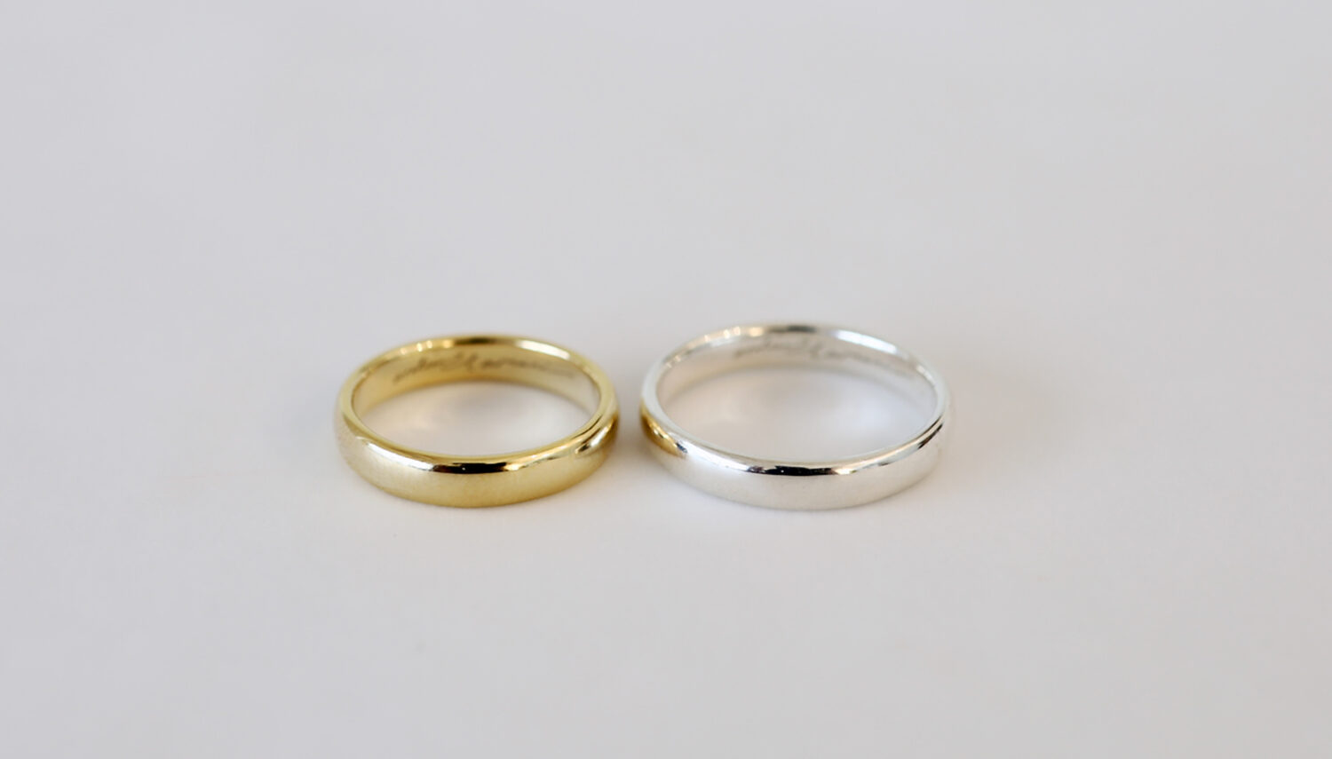 アトリエタマリの結婚指輪クラシックマリッジ