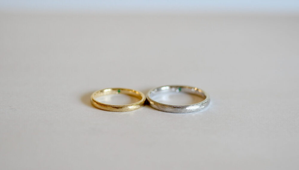 アトリエタマリの結婚指輪デザインantique（アンティーク）