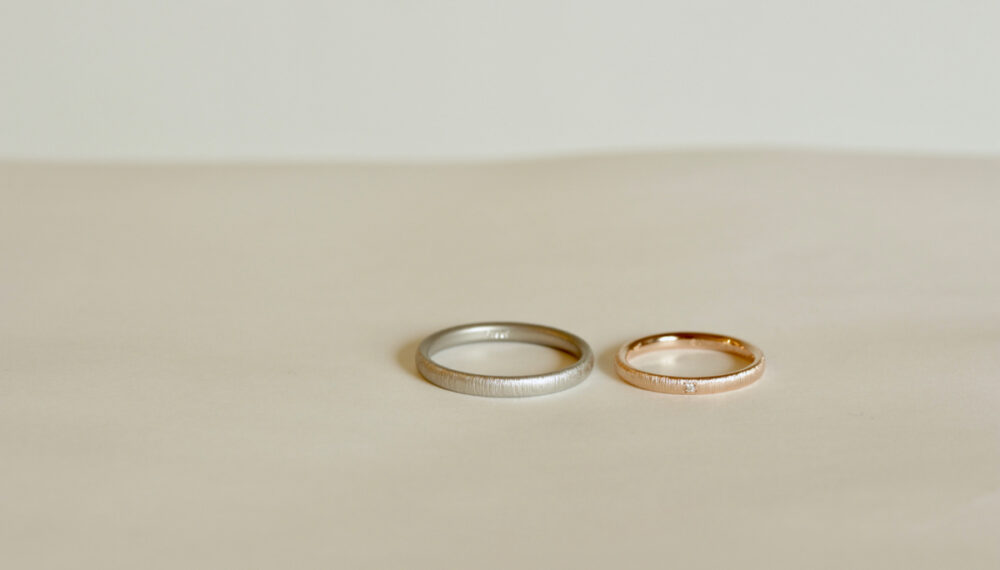 アトリエタマリの結婚指輪デザインito（糸）
