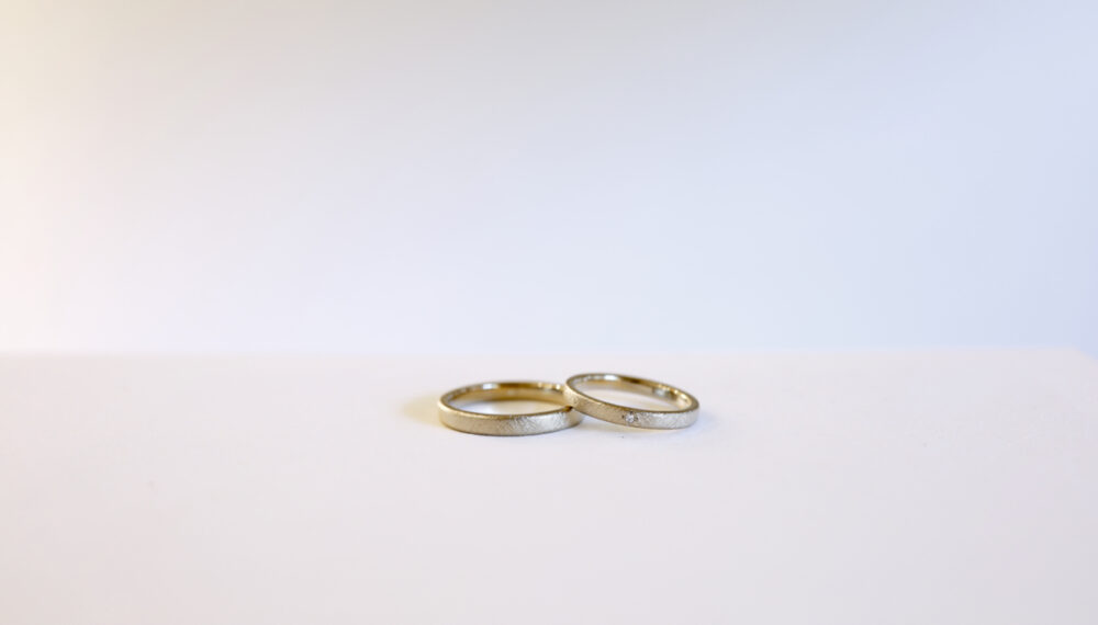 アトリエタマリの結婚指輪デザインlinen（リネン）