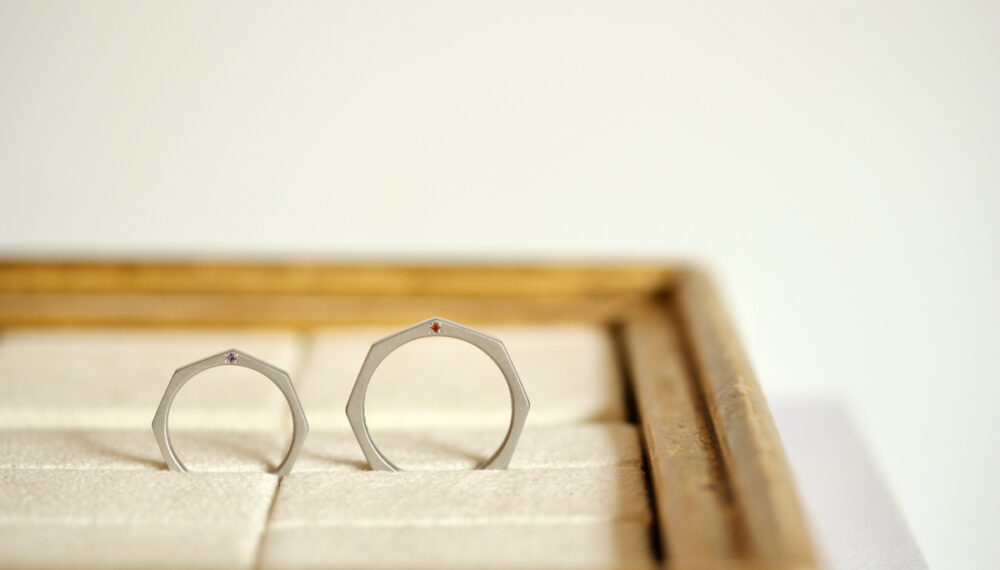 アトリエタマリの結婚指輪デザイン