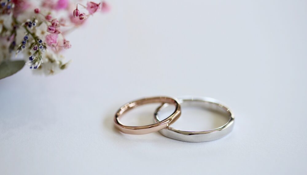 アトリエタマリの結婚指輪デザインyuragi（ゆらぎ）