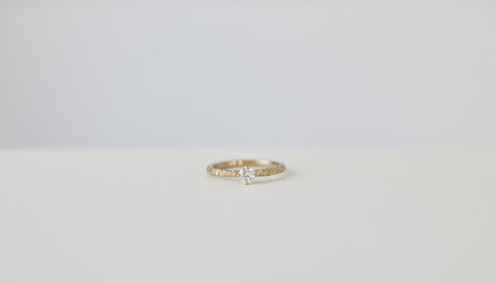 アトリエタマリの婚約指輪デザインminosa（ミモザ）