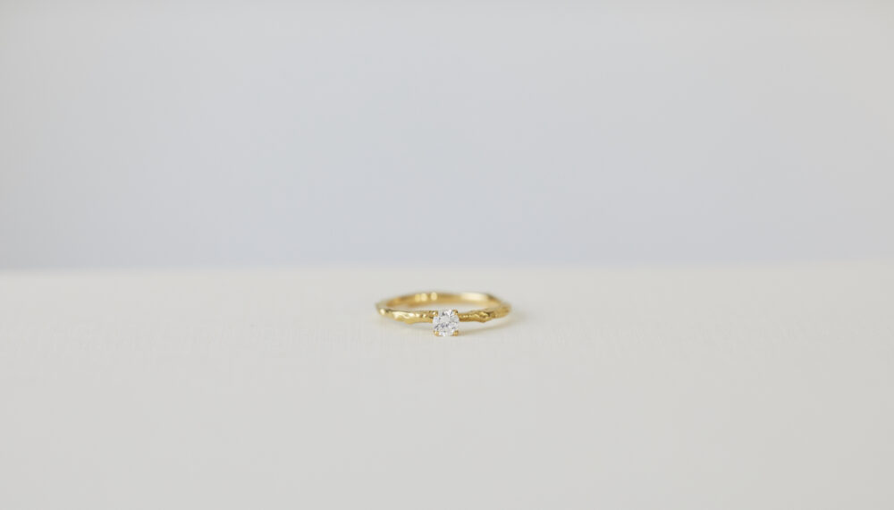 アトリエタマリの婚約指輪デザインmelt（メルト）