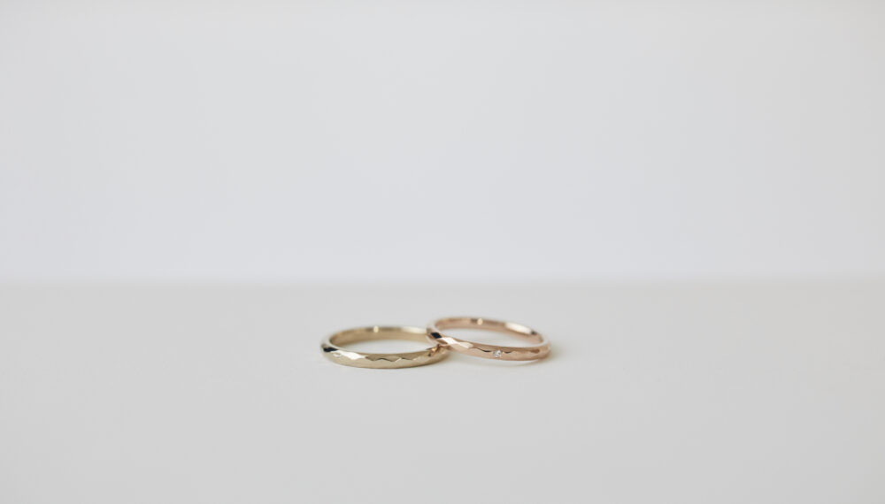 アトリエタマリの結婚指輪デザインkirameki（きらめき）ラウンド