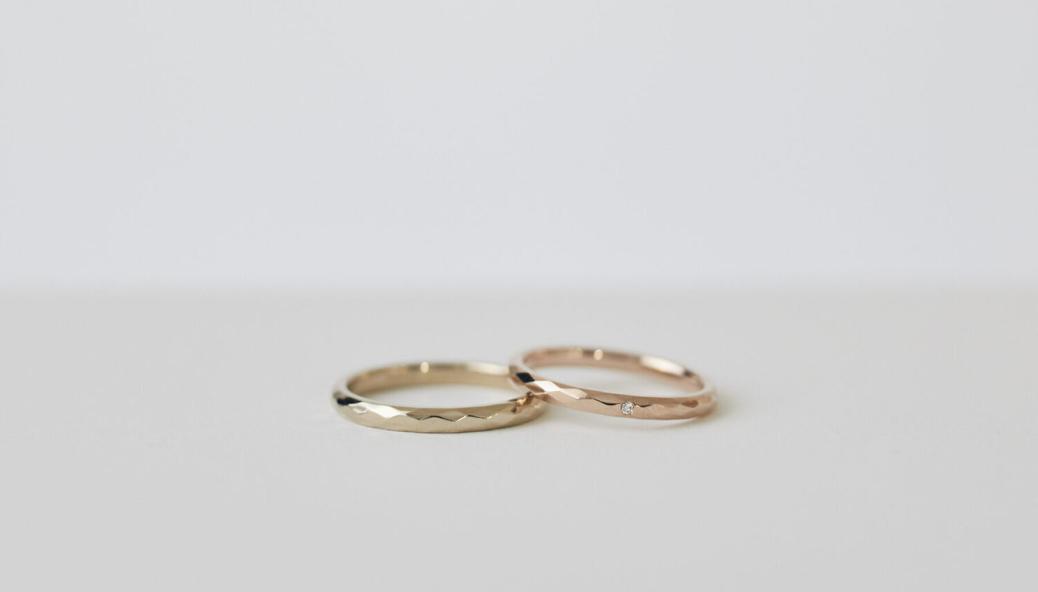アトリエタマリの結婚指輪デザインkirameki（きらめき）ラウンド