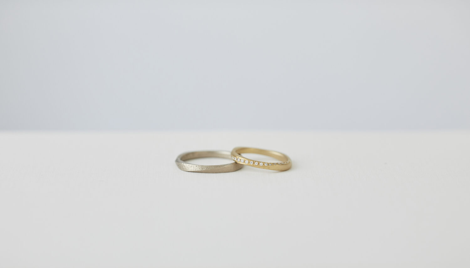 アトリエタマリの結婚指輪デザインtwist（ツイスト）