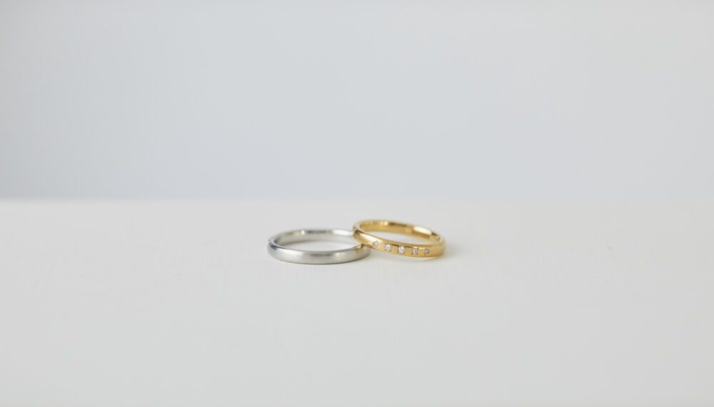 アトリエタマリの結婚指輪デザインmariage(マリアージュ)