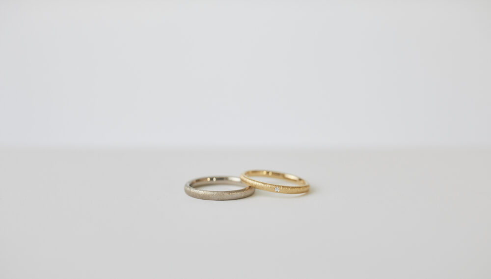 アトリエタマリの結婚指輪デザインito（糸）　