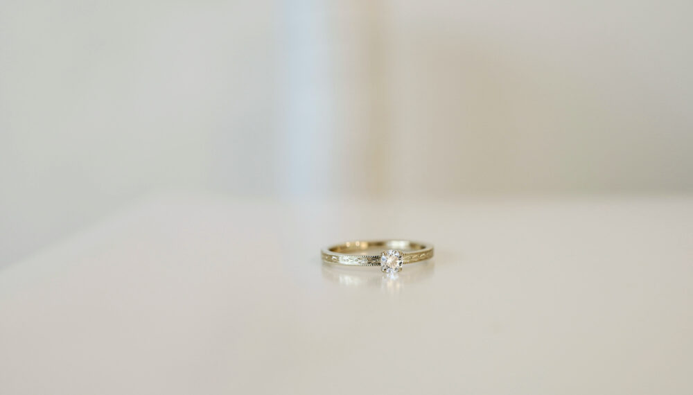 アトリエタマリの婚約指輪デザインolive（オリーブ）