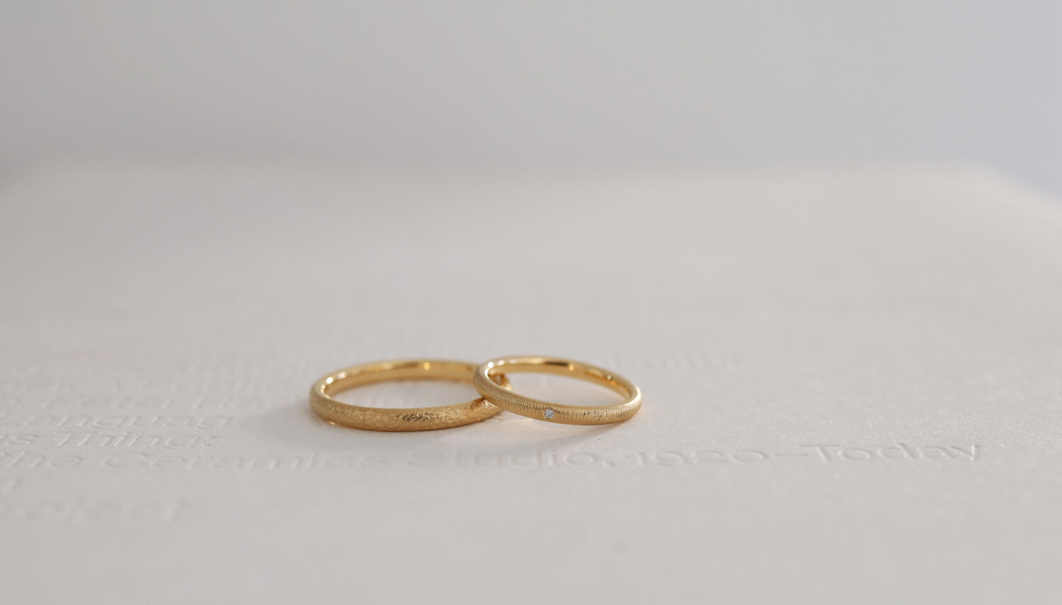 アトリエタマリの結婚指輪
