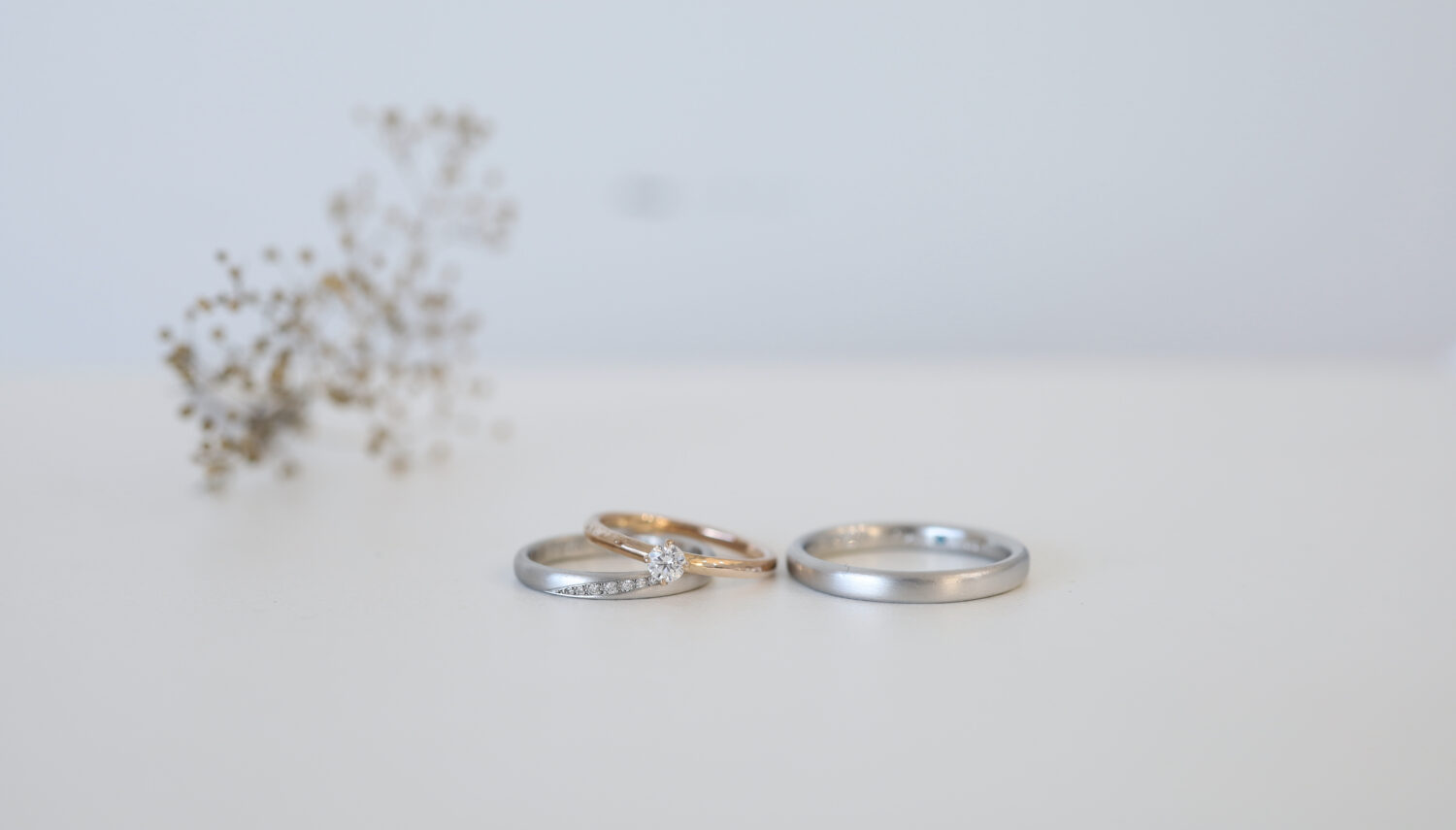 アトリエタマリの結婚指輪と婚約指輪