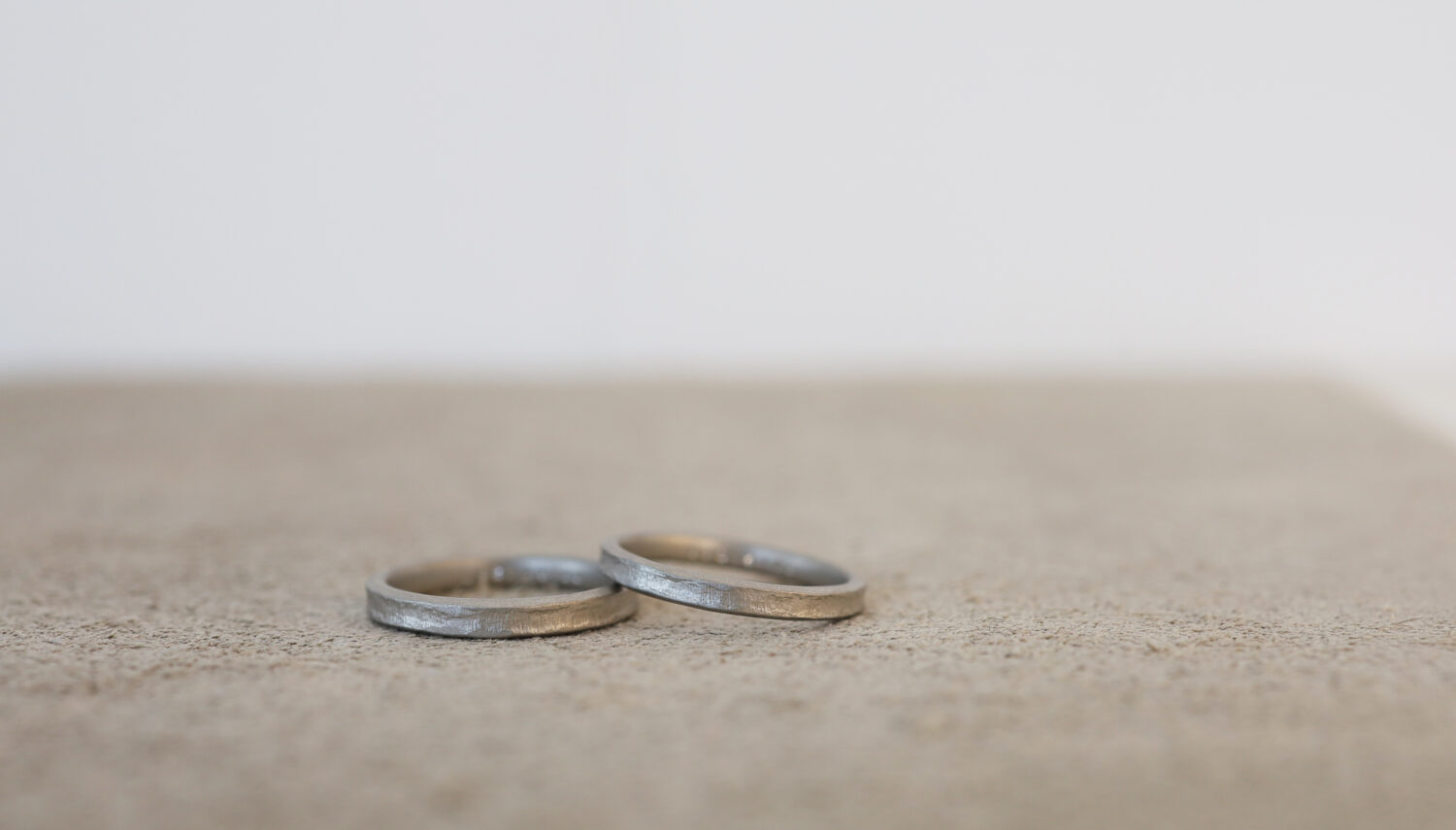 アトリエタマリのプラチナの結婚指輪