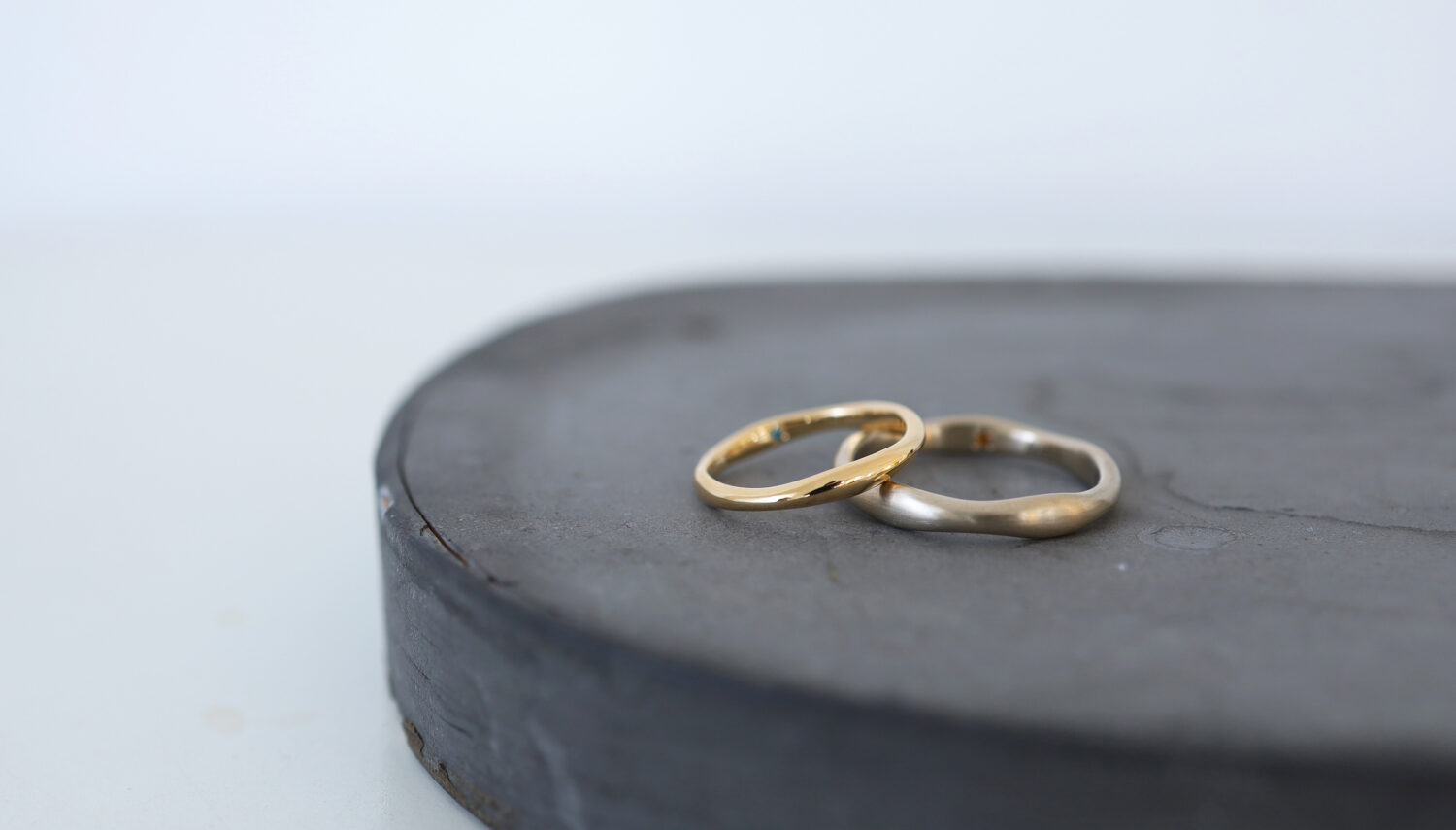 アトリエタマリのコレクションリング　リズムの結婚指輪