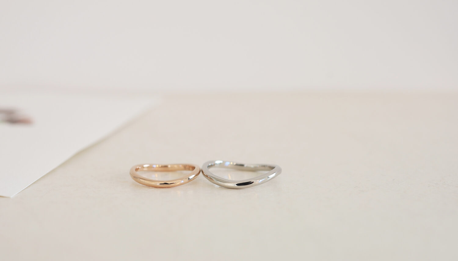 アトリエタマリのコレクションリングの結婚指輪