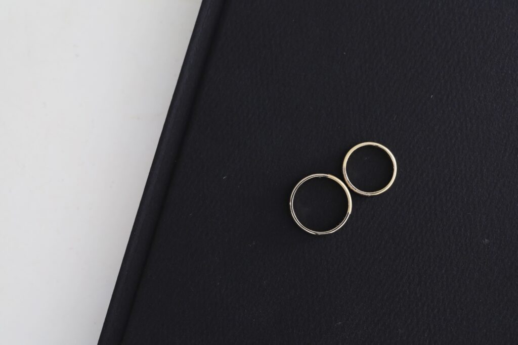 イエローゴールドとシャンパンゴールドの地金コンビ結婚指輪に/ATELIERTAMARI(アトリエタマリ)大阪心斎橋・京都のオーダーメイドリング